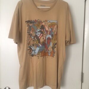 Stance Tan Graphic Art Tee